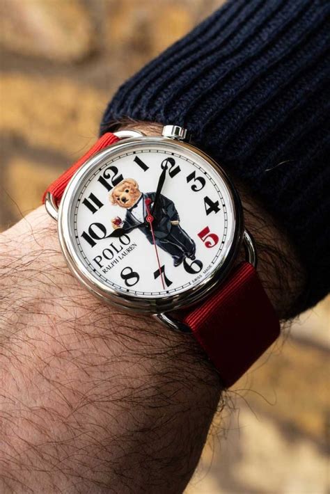 The Rake x Ralph Lauren ‘Negroni Bear’ Polo Bear Watch